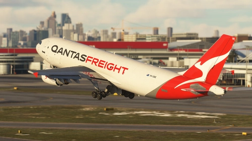 iniBuilds A300 Qantas Freight 2016 VH-EBE