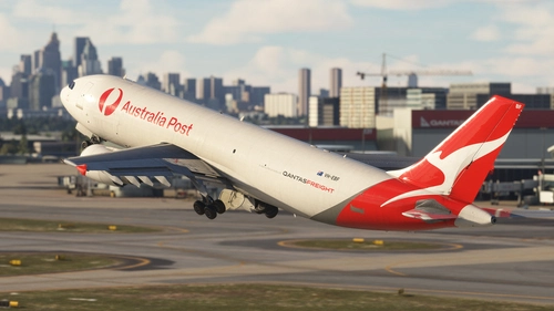 iniBuilds A300 Qantas Freight Australia Post 2016 VH-EBF