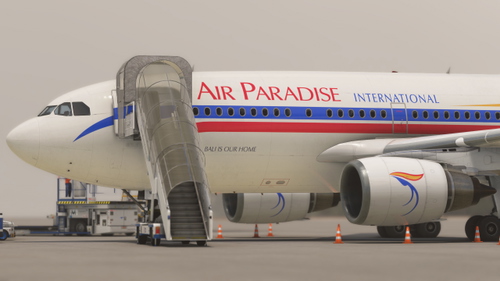 iniBuilds A310 Air Paradise (PK-KDW)