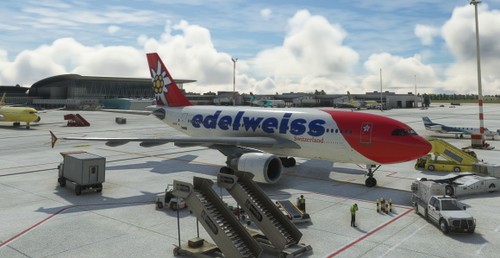 [iniBuilds A310] Edelweiss Fictional Livery