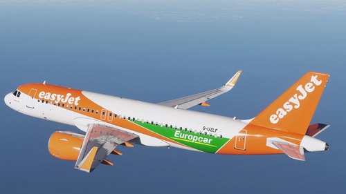 Inibuilds A320 Neo - Easyjet "Europcar" Fleet Package [8K]