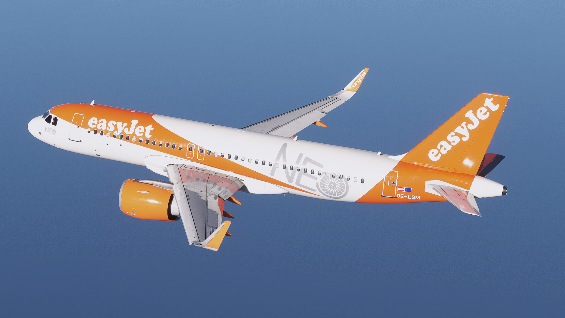 Inibuilds A320 Neo - Easyjet "Neo Sticker" Fleet Package [8K]