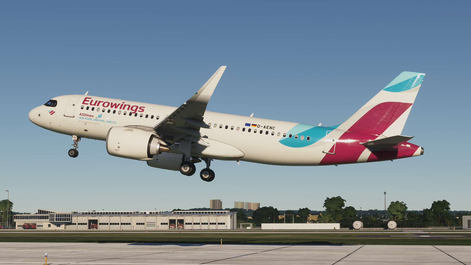 Inibuilds A320 Neo - Eurowings Fleet [8K]