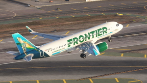 iniBuilds A320 NEO Frontier | Shelly the Sea Turtle | N316FR thumbnail 2