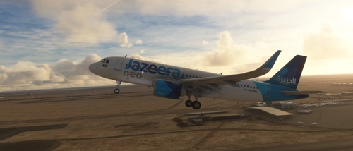 iniBuilds A320neo Jazeera Airways 9K-CBK