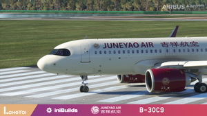 inibuilds A320neo  Juneyao Air 吉祥航空 B-30C9 thumbnail 22