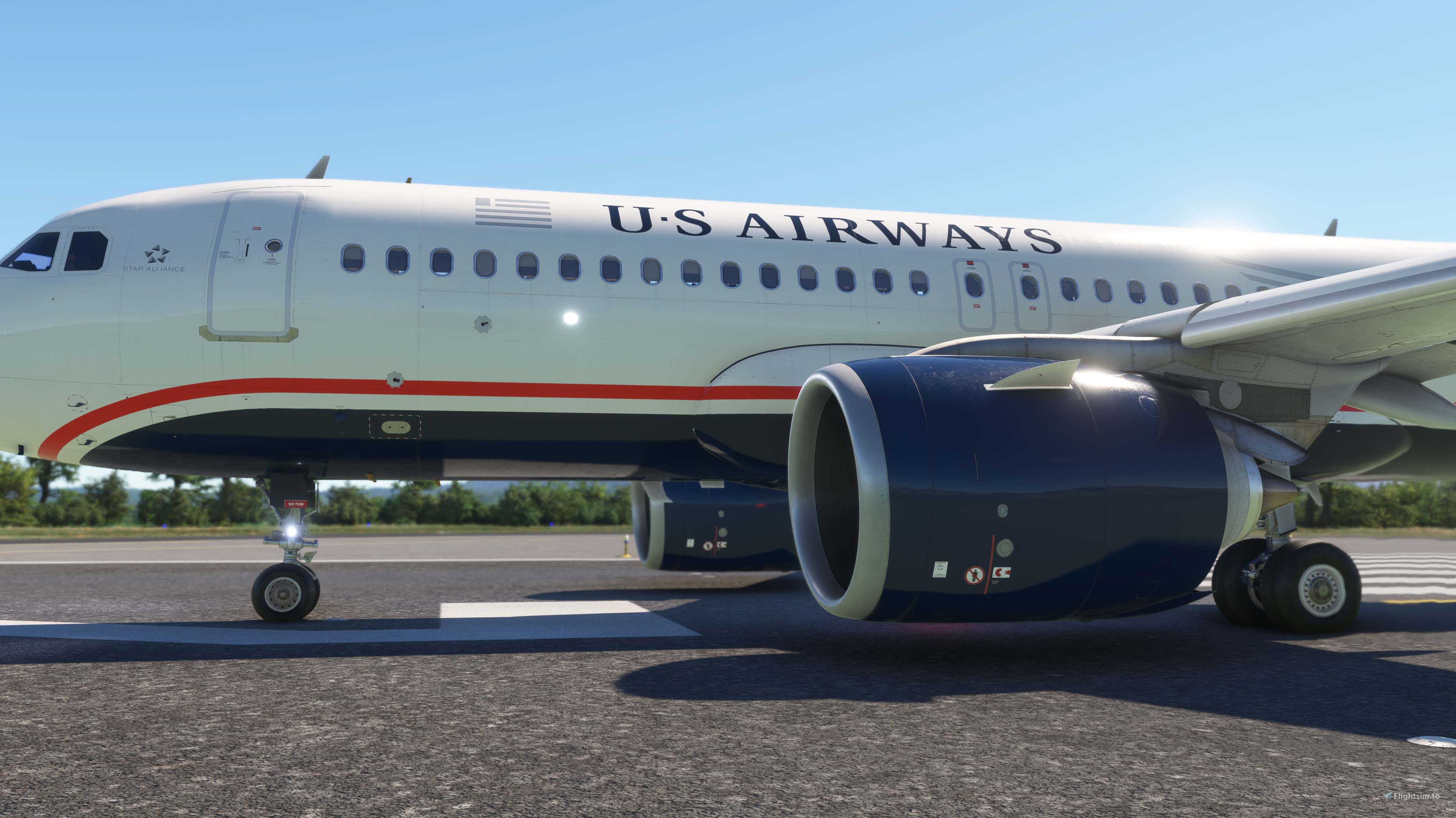 きーの iniBuilds A320neo - US Airways [N119US] のために Microsoft