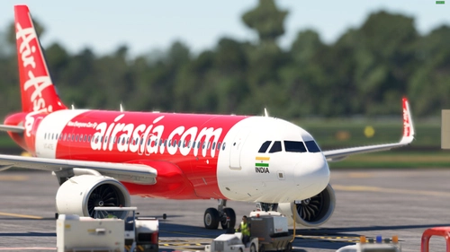 inibuilds A320Neo - Air Asia India/AIX Connect A320Neo "VT-ATE" [4k]