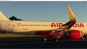 inibuilds A320Neo - Air India A320Neo VT-RTN Brand New Livery thumbnail 7