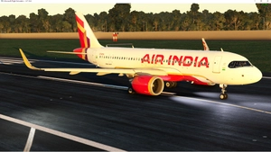 inibuilds A320Neo - Air India A320Neo VT-RTN Brand New Livery thumbnail 4