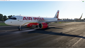 inibuilds A320Neo - Air India A320Neo VT-RTN Brand New Livery thumbnail 1
