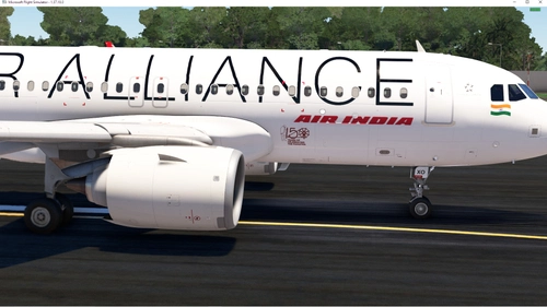 inibuilds A320Neo - Air India "VT-EXO" Star Alliance Livery A320-251N [4K].