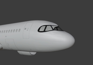 iniBuilds A320neo Blender Paintkit (with mask) thumbnail 2