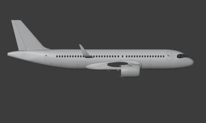 iniBuilds A320neo Blender Paintkit (with mask) thumbnail 1