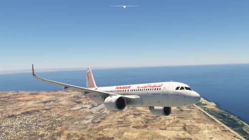 inibuilds A320neo Tunisair TS-IMZ livery