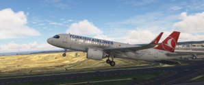 iniBuilds A320neo Turkish Airlines TC-LUS | Fictional thumbnail 1