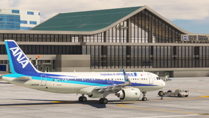iniBuilds A320neo v2 ANA , All Nippon Airways JA220A ( with Cabin) thumbnail 2