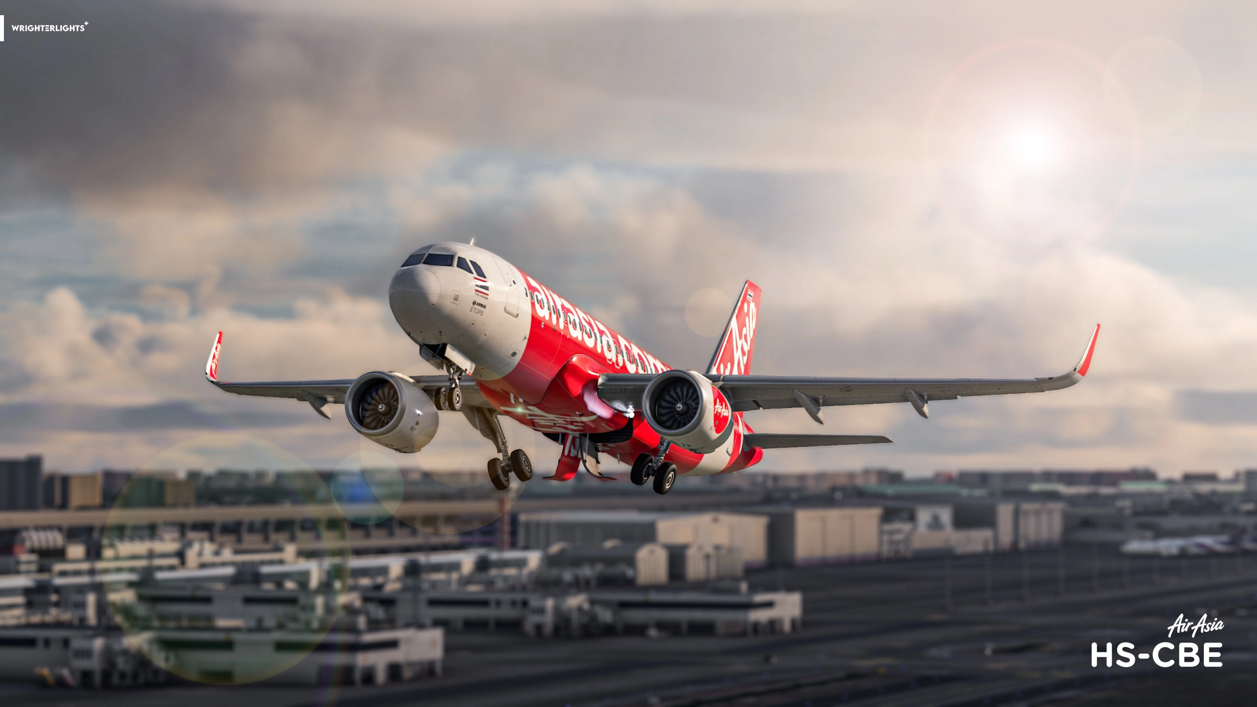 iniBuilds A320neo v2 | Thai AirAsia | HS-CBE (8K) + CABIN TEXTURES - Image 1