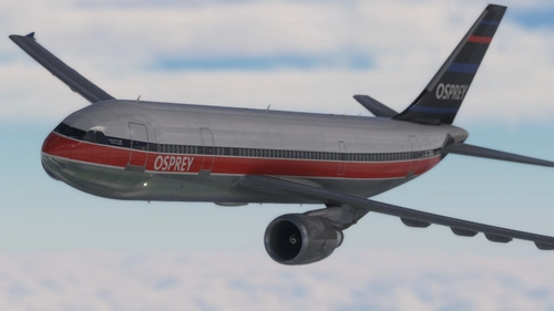iniBuilds Airbus A300-600R Osprey Airways | Cabin Textures | 4K