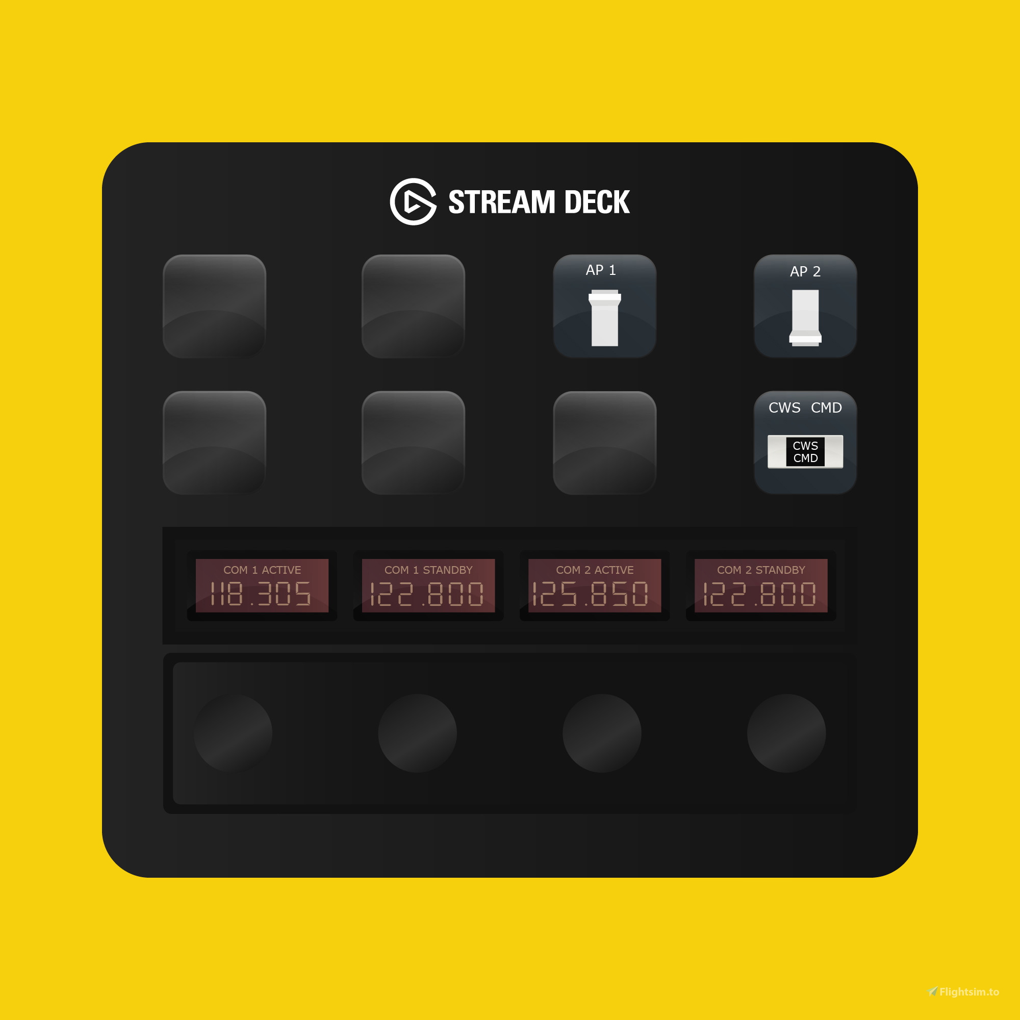 Flight Panels - iniBuilds Airbus A300-600R Stream Deck + Autopilot ...
