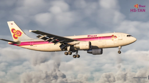 iniBuilds Airbus A300 PW | Thai Airways (Old) | HS-TAN + APEC2003 CABIN TEXTURES (8K)