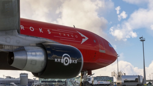 iniBuilds Airbus A300F  PW- KROKS AIRLINES - SP-CAF 
