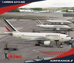 [DISCONTINUED] - iniBuilds Airbus A310-300 Air France 2009 Livery 8K thumbnail 1