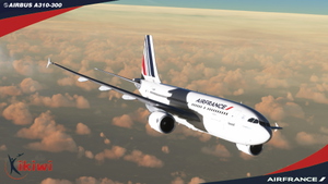 [DISCONTINUED] - iniBuilds Airbus A310-300 Air France 2009 Livery 8K thumbnail 14