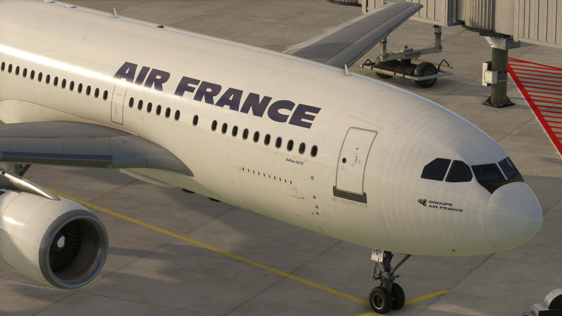 iniBuilds Airbus A310-300 Air France 1990 F-GEMP - Image 1