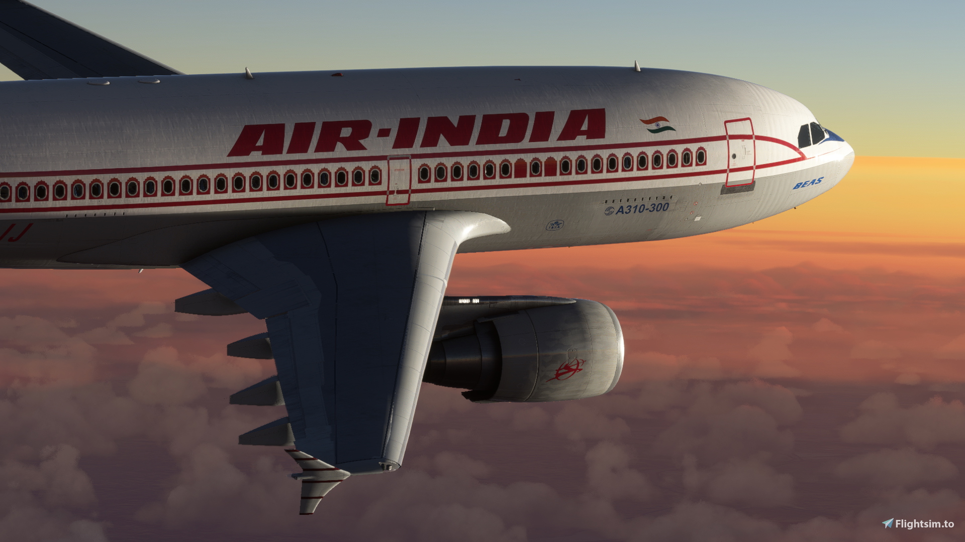 iniBuilds Airbus A310-300 Air India 1972 VT-EJJ - Aircraft