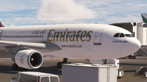 iniBuilds Airbus A310-300 Emirates A6-EKL thumbnail 2