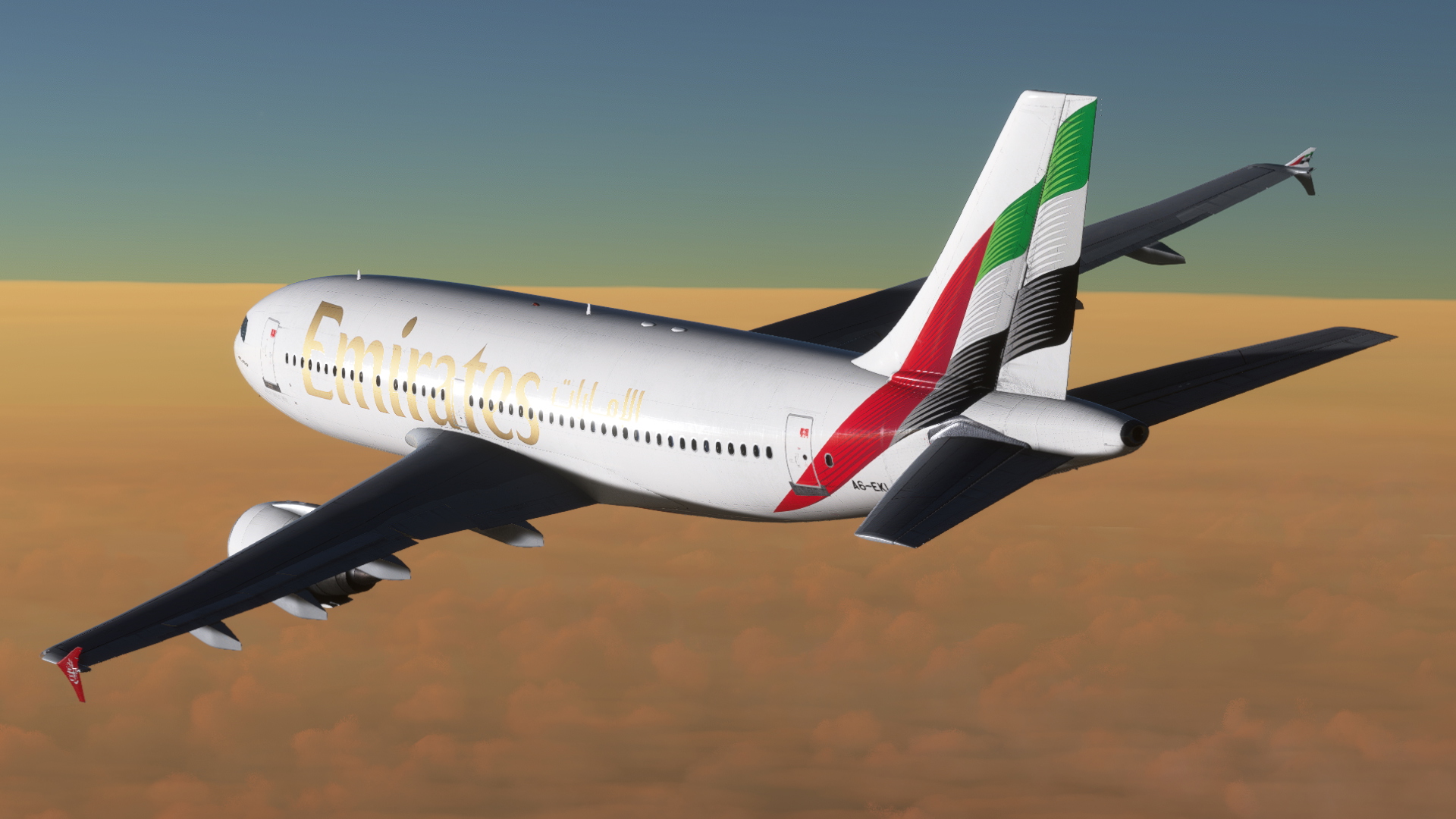 iniBuilds Airbus A310-300 Emirates 2023 A6-EKL - Image 1