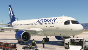 iniBuilds Airbus A320Neo Aegean Airlines Mini Fleet Pack | 4K thumbnail 10