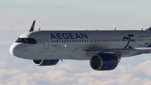 iniBuilds Airbus A320Neo Aegean Airlines Mini Fleet Pack | 4K thumbnail 5