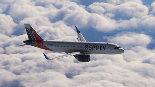 iniBuilds Airbus A320Neo Osprey Airways | Cabin Textures | 4K