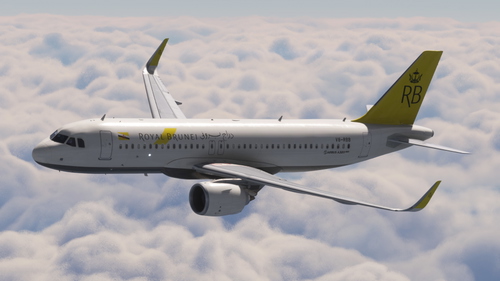 iniBuilds Airbus A320Neo Royal Brunei Airlines | 4K