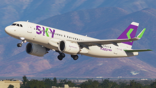 iniBuilds Airbus A320Neo Sky Airline Mini Fleet Pack | 4K