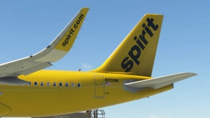 iniBuilds Airbus A320Neo Spirit Airlines Mini Fleet Pack | 4K thumbnail 3