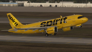 iniBuilds Airbus A320Neo Spirit Airlines Mini Fleet Pack | 4K thumbnail 8