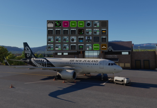iniBuilds Airbus A320neo v2  AAO Scripts, StreamDeck XL Profile and Stream Deck + profile