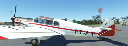 Inibuilds BF108 Taifun repaint to represent PT-AJF of Brazil 