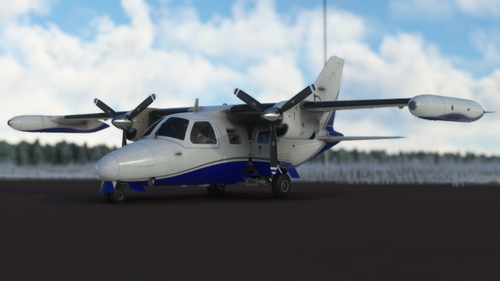 IniBuilds MU-2 Thunder Airlines  (C-FRWK)
