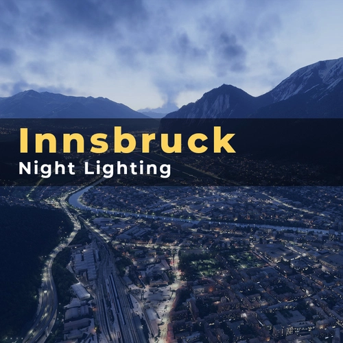 Innsbruck Night Lighting