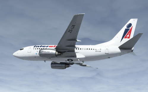 Interair South Africa Boeing 737-600 PMDG ZS-IJA