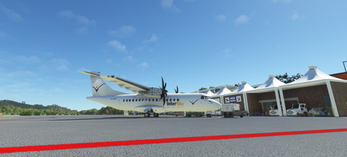 InterSky Charter OY-RUF | Microsoft ATR 42-600 