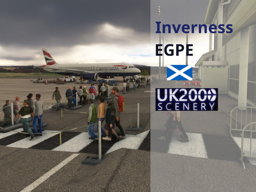 Inverness, Scotland (EGPE) GSX Profile – UK2000 (payware)