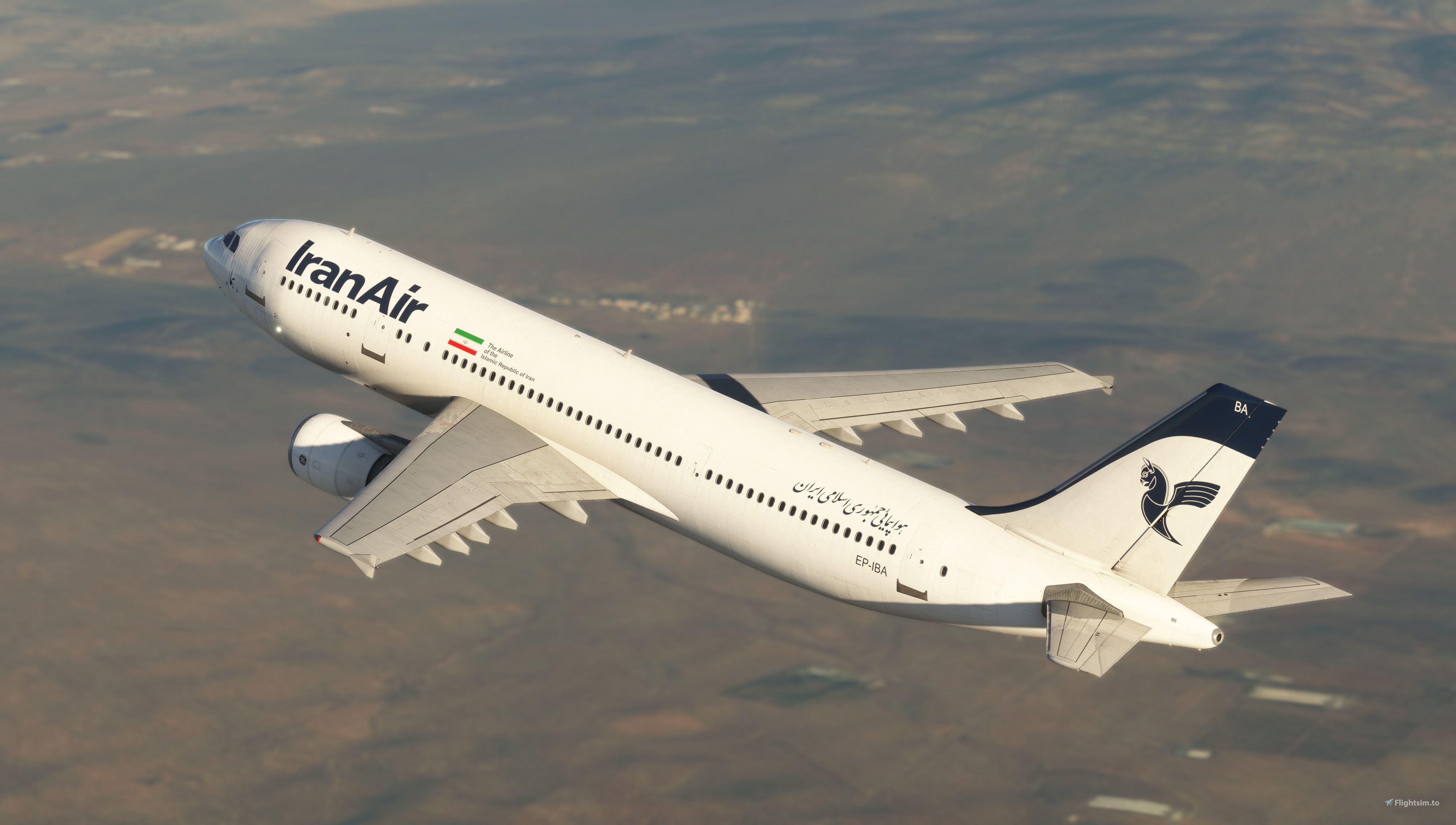 Iran Air (EP-IBA) Airbus A300 - 8K for Microsoft Flight Simulator 