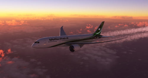 Iraqi Airways "2012 livery" "YI-ATC" Kuro 787-8 v2