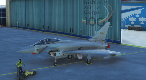 Irish Air Corps Fictional Eurofighter Typhoon