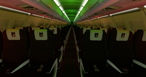 Italia  cabin light Fenix A320 Ceo